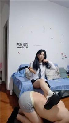 柒柒JK学生主-皮鞋白袜踩踏/骑马sp鞭打 bf47511
