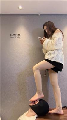 狗哥居高临下舔脏长靴/原味白袜 bf47607