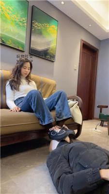 猴哥卷发女神S-踢裆/踩踏/原味棉袜捂脸窒息 bf47606