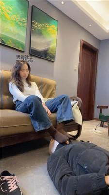 猴哥卷发女神S-踢裆/踩踏/原味棉袜捂脸窒息 bf47606