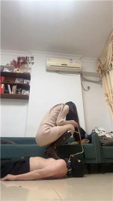 漫漫大人连环耳光/鞭打/长靴美腿胯下辱 JS241205-34