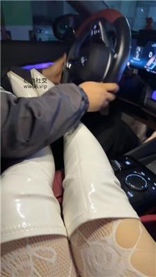 【爱秀套图】【玥樾】车内长靴美腿诱惑司机JS241205-35