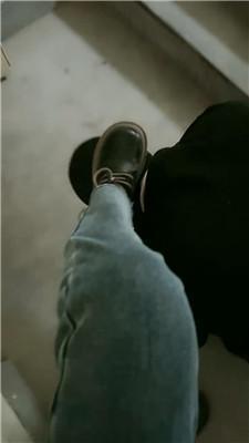 子衿殿下楼道遛狗/清理超脏短靴 JS241205-47