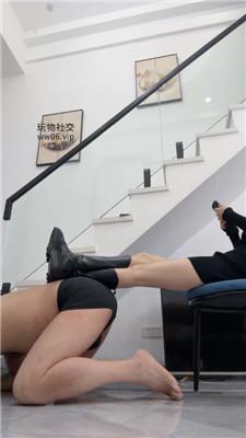 樱木花椒皮靴踢裆教训口嗨狗 bf47843