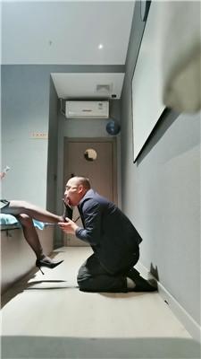 西北傻子开发足疗店技师-踩踏跪拜耳光/皮带抽/口水浓痰 JS241204-33