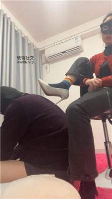 姗姗高跟鞋踩踏/散鞭抽打 JS241205-18