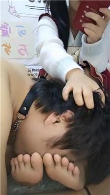 广西木木sama洛丽塔S-毛拖鞋全体重踩踏 JS241203-22