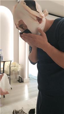 嘉昕体罚老狗-舔脏鞋底/抽耳光/嘴叼袜/喝洗脚水 JS241203-19