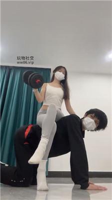 甜恬瑜伽女神S-骑马踩踏/耳光踢踹/强制闻白袜 bf47744