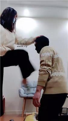 拽拽原味棉袜虐/揪耳朵/藤条抽 JS241204-2