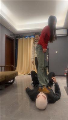 猴歌双S-脏鞋原味白袜暴力踢踹踩踏 bf48108