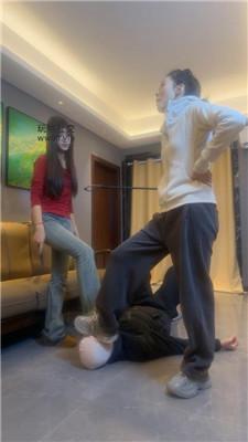 猴歌双S-脏鞋原味白袜暴力踢踹踩踏 bf48108