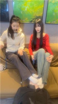 猴歌双S-脏鞋原味白袜暴力踢踹踩踏 bf48108