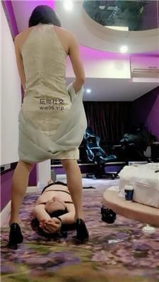 嘤嘤嘤口球塞嘴虐打/滴蜡/捆绑高跟踩踏 JS241211-42