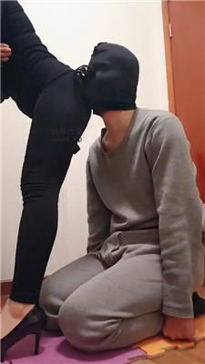 思纯高跟玉足踩/鞭打内裤套头 JS241211-7