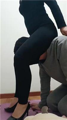 思纯高跟玉足踩/鞭打内裤套头 JS241211-7