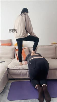 埋汰健身女神玩虐教练奴 bf48056