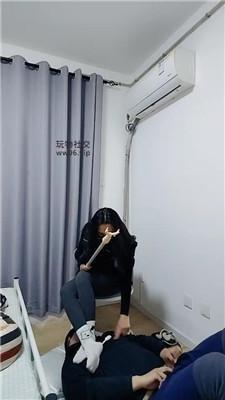 上海汤圆骑狗背/白袜脚踩/衣叉抽打 JS241211-3