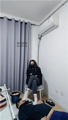 上海汤圆骑狗背/白袜脚踩/衣叉抽打 JS241211-3