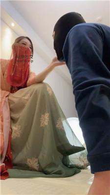 七月大大汉服诱惑虐/铆钉高跟踩/坐脸/清理脚趾缝 bf48007