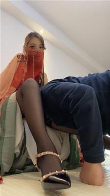 七月大大汉服诱惑虐/铆钉高跟踩/坐脸/清理脚趾缝 bf48007