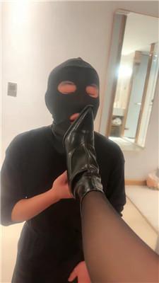 林晚晚空姐S-高跟短靴黑丝虐乘客狗 JS241210-8