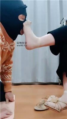 拽拽舔闻高跟凉鞋肉丝jio JS241210-11