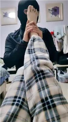 小羊咩咩玉足踢踹踩脚垫奴 JS241210-12