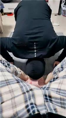 小羊咩咩玉足踢踹踩脚垫奴 JS241210-12