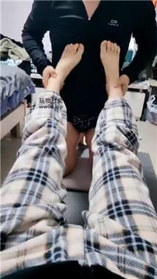 小羊咩咩玉足踢踹踩脚垫奴 JS241210-12