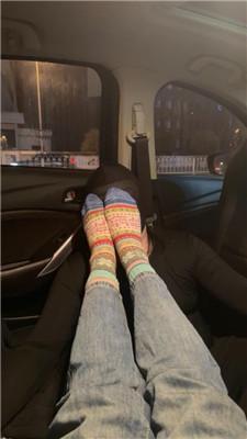 素人挖掘机车内耳光/揪耳朵/舔脏鞋棉袜 JS241209-15