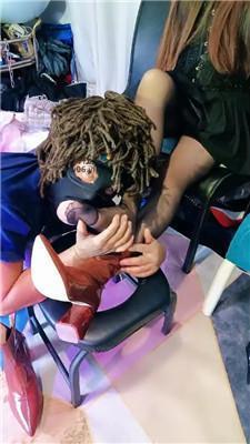 美柠街头怪发狗喜欢红鞋丝袜jio JS241208-73