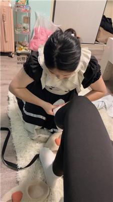 沐沐大大藤条威胁/白袜脚诱惑闺蜜犬 JS241209-7