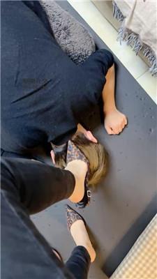 安安sama拖鞋+高跟全体重踩踏 bf47967