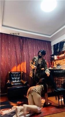 冷颜母畜-遛狗犬化/高跟黑丝狂舔 JS241207-42