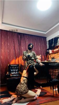 冷颜母畜-遛狗犬化/高跟黑丝狂舔 JS241207-42