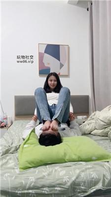 栀子女王牛仔裤女神坐脸窒息 bf47916