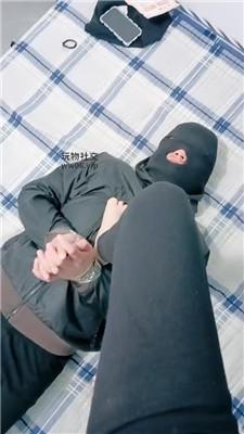 樊儿原味船袜玉足舔闻/踩踏坐脸 JS241208-5