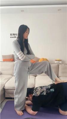 埋汰骑马玉足踩虐废物奴 JS241207-6