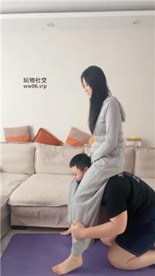 埋汰骑马玉足踩虐废物奴 JS241207-6