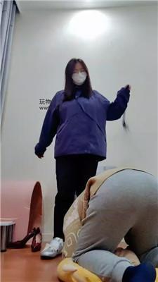 【爱秀套图】【拽拽】运动鞋棉袜踩虐/鞭打JS241207-2