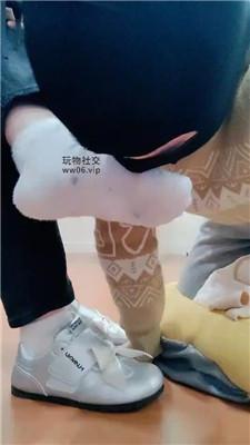 拽拽运动鞋棉袜踩虐/鞭打 JS241207-2