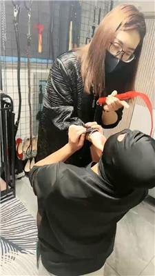 梦露双S双M-重度虐打/捆绑踢踹/舔高跟黑丝  JS241207-8