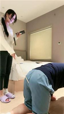 牙乖乖鞋抽耳光/重度鞭打/舔玉足棉袜 JS241206-39