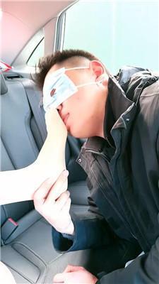 丽娜车内调-舔高跟/肉丝脚深喉 JS241207-7