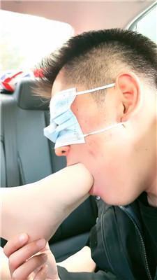 丽娜车内调-舔高跟/肉丝脚深喉 JS241207-7