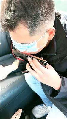 丽娜车内调-舔高跟/肉丝脚深喉 JS241207-7