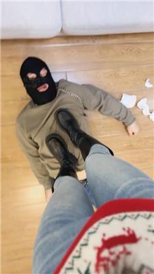 妮蔻长靴踩踏踢踹/强制闻白船袜/毁容式踩脸 bf48317