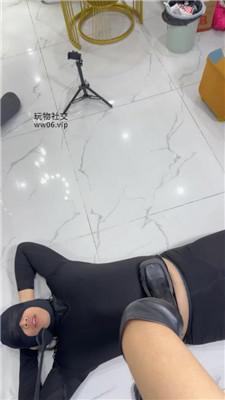 素人挖掘机长靴S踢踹踩踏/骑马转胯/原味棉袜玉足舔 bf48232