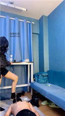 小雨大人卷发女神S-黑棉袜气味辱/耳光/鞭打长靴踩虐 JS241214-6